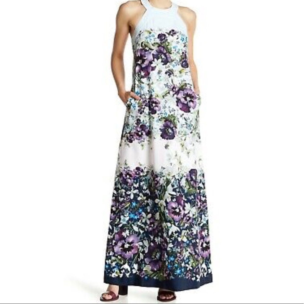 Ted Baker Floral Maxi NWT Orig $450 Size 8